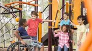 outdoor inclusive play